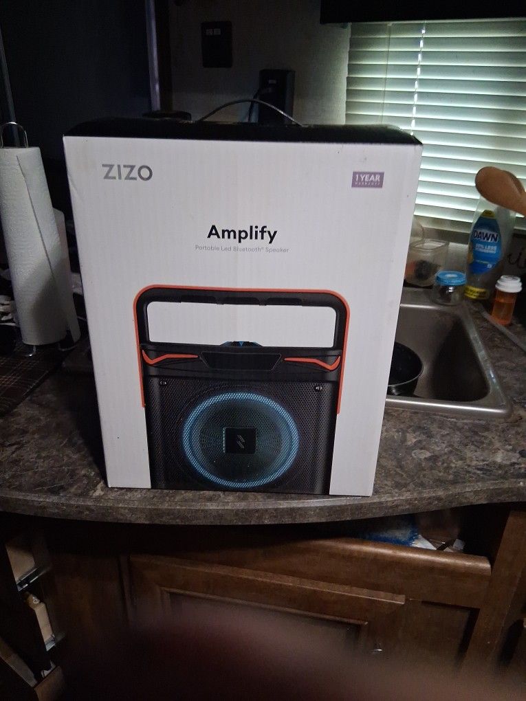 Amplify Portable Led Bluetooth Speaker