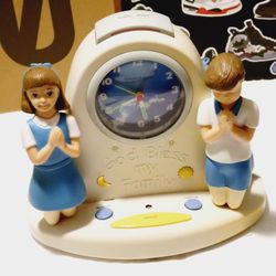Vintage Prayer Alarm Clock 