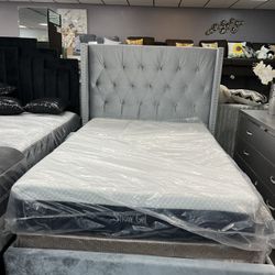 Full Bed Frame Set 4 Pc 