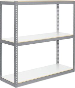 8 Heavy Duty Edsal Boltless Shelving Garage Shelves