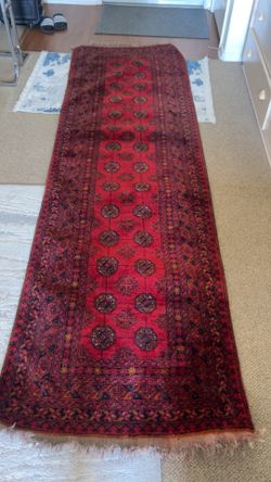 Red Persian rug