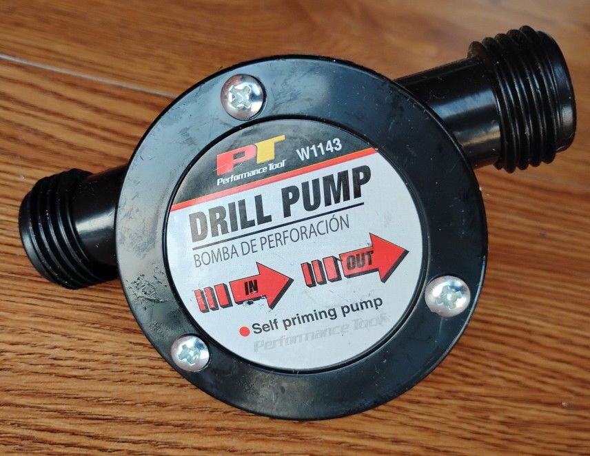Performance Tool Drill Pump