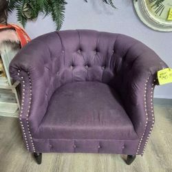 Cushion Chair, purple & violet color