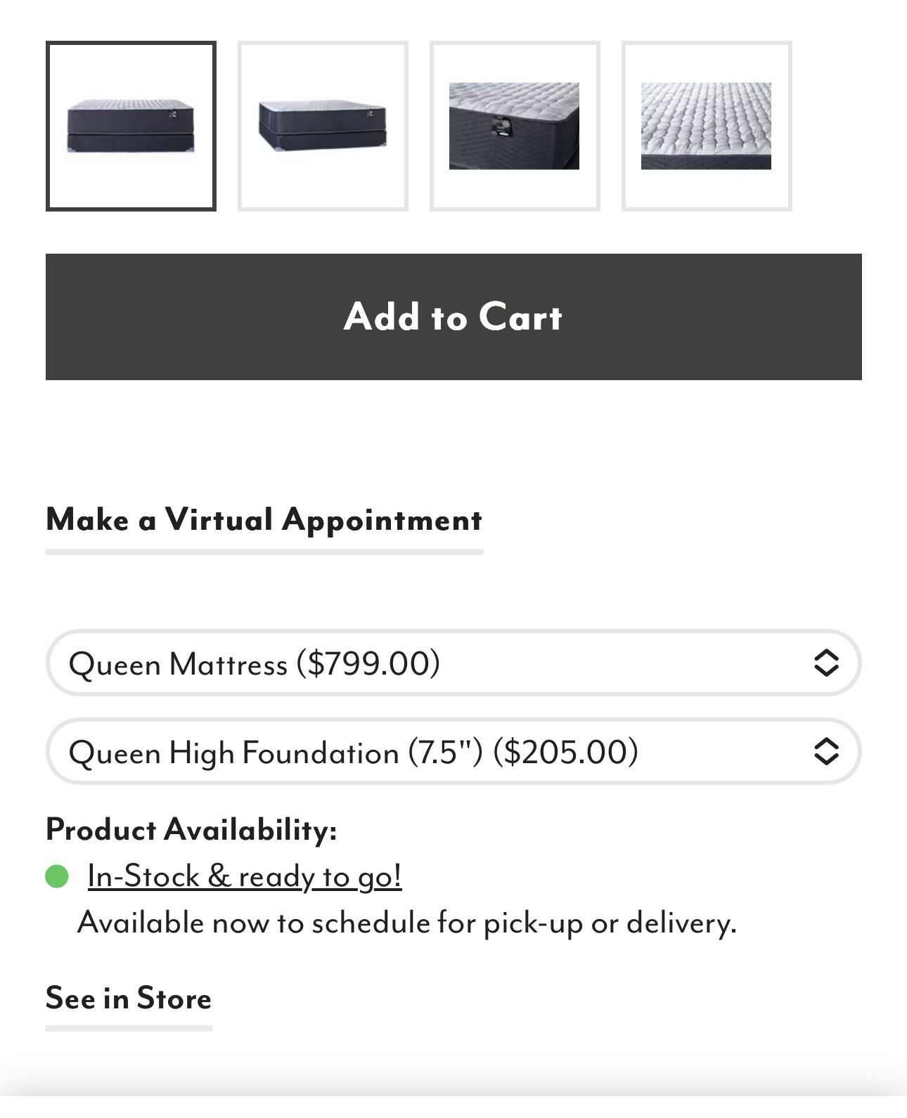 Jordan’s Furniture Queen Size Mattress Firm