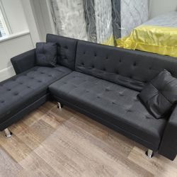 NEW sectional/futon