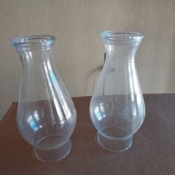 Vintage Glass Lamp Shades 