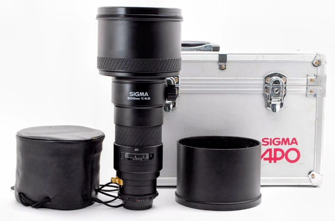 Sigma HSM APO 500mm EX DG Lens f⁄4.5 for Nikon Telephoto 50-500mm