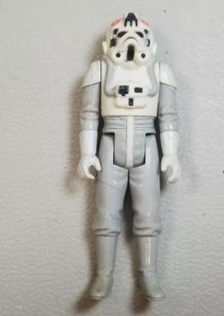 ****(VINTAGE STAR WARS IMPERIAL ARMY PILOT AT-AT DRIVER ACTION FIGURE 56A