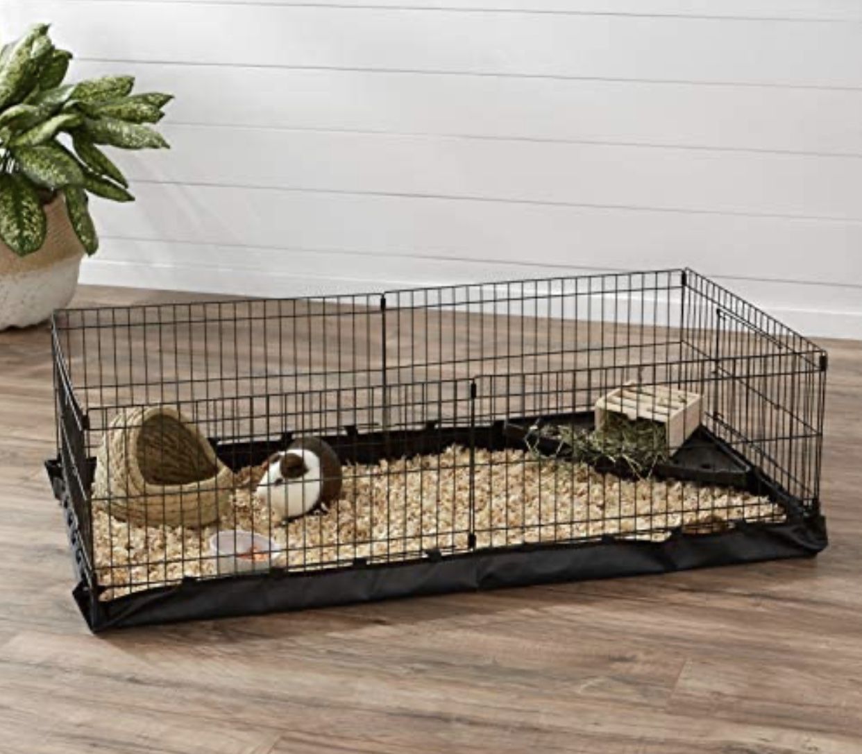 Amazon Basics IndoorOutdoor Small Pet Habitat Cage with Canvas Bottom