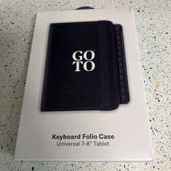 Keyboard Folio Case Universal 7-8" Tablet Goto
