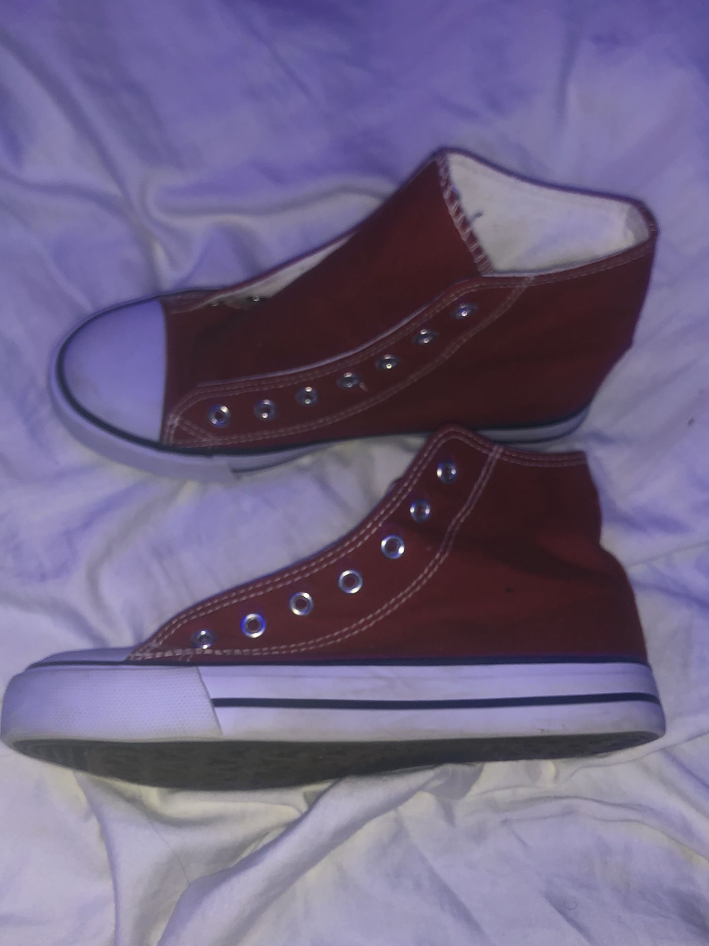 red converse dupes