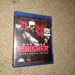 War Zone Punisher 2disc special edition Blu Ray
