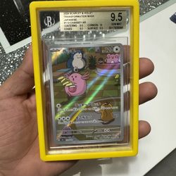 BGS 9.5 (jp) Chansey illustration rare from twilight masquerade