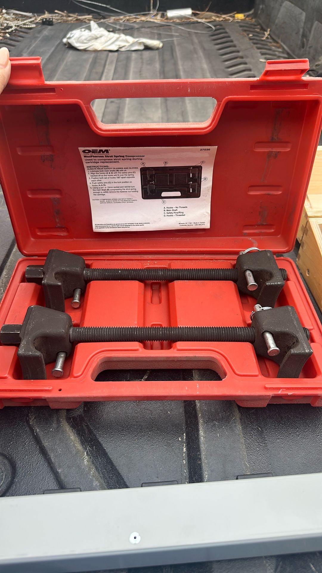 Strut Spring Compressor