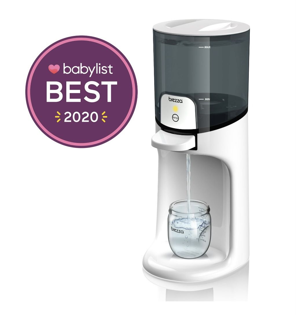 Baby Brezza Instant Warmer - Instantly Dispense Warm Water at Perfect Baby Bottle Temperature - Traditional Baby Bottle Warmer Replacement - Fast Baby