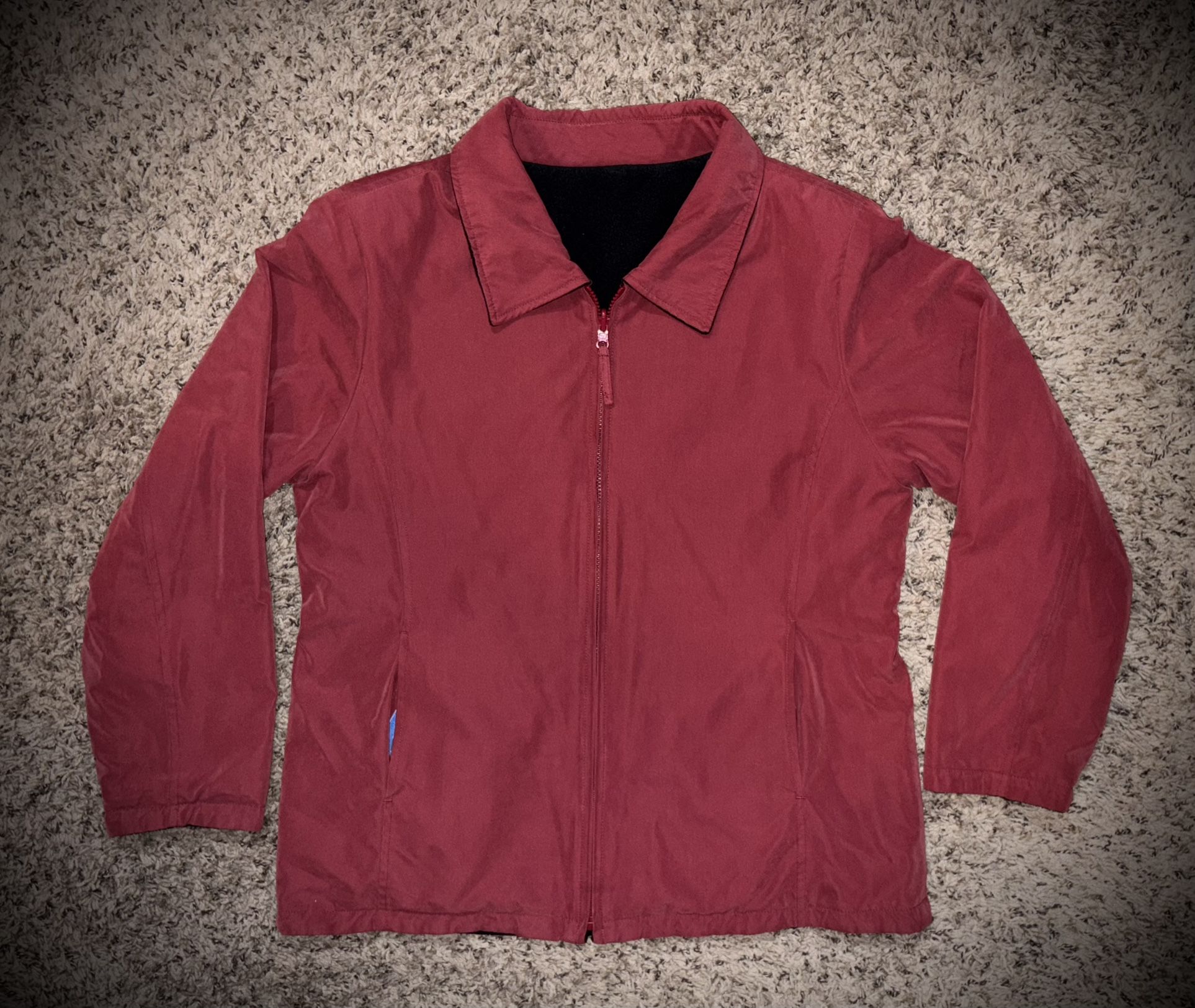 Women’s Reversible Red/Black Jacket Large