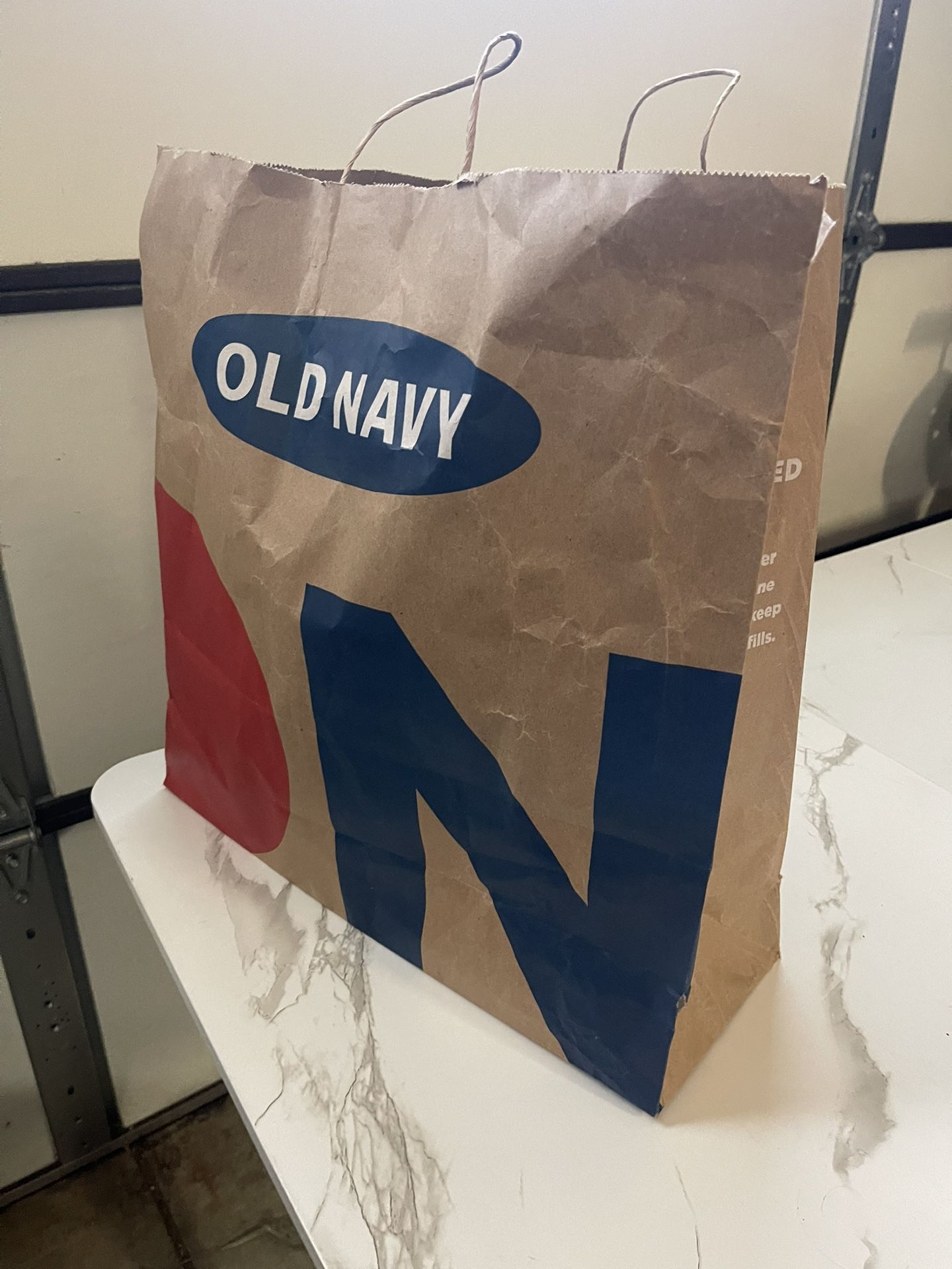 Big Brown Bag Of Girls Clothes