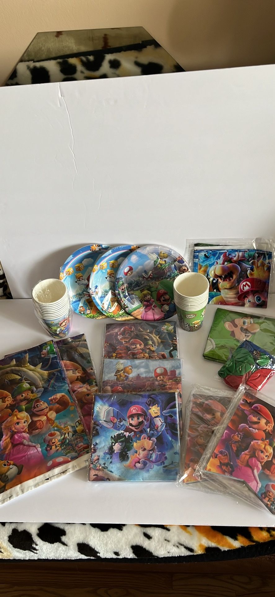 Super Mario Birthday Party Supplies