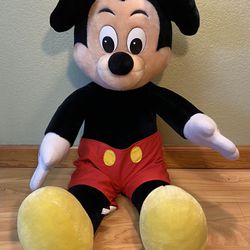 Vintage Jumbo Mickey Mouse Plush