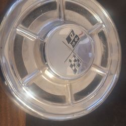 Old Chevrolet  Dog Dish Hibcap Great Man Cave Item Few Dents. 35th Ave And McDowell Phx 
