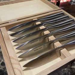 Schmidt Bros - Forged Steel Steak Knives, Set of 6