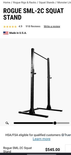 Rogue squat bench  press rack 💪