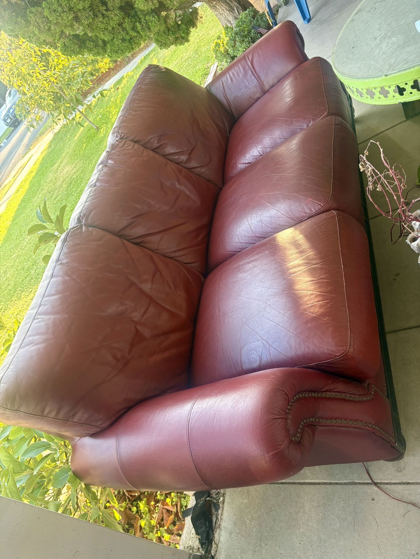 Free Leather Couch