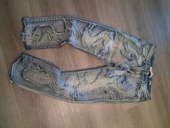 Stacked jeans