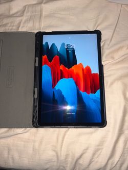 Galaxy tab s7 plus with s-pen and case