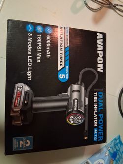 Avapow T12 Dual Power Tire Inflator