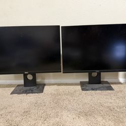 2 - 24” Dell Monitors