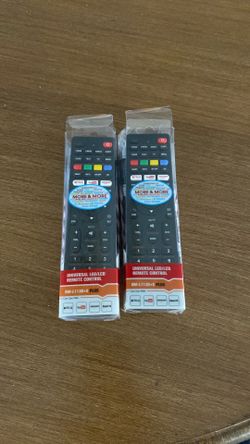 2 New Universal LED/LCD TV Remote Controls (RM-L1130+X)