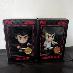 Samurai Jack And Mad Jack Thrilljoy Chase Set