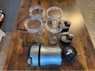 Ninja Nutri-Blender Plus BN301 – 900W with 4 Cups & Accessories