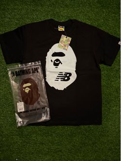 Bape x new balance shirt size large