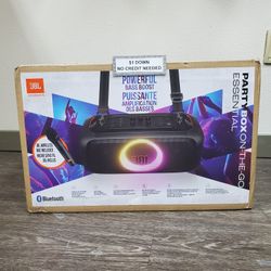 JBL Partybox On The Go Bluetooth Speaker New - Only $1 Today Pay The Rest Later! 