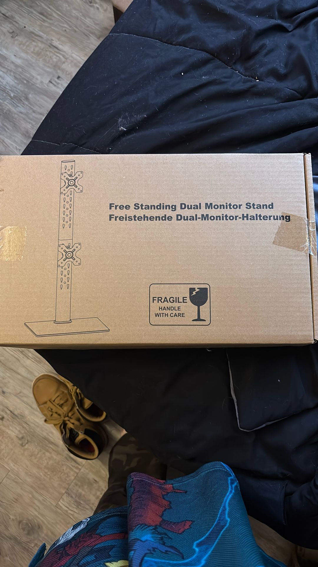 Dual Monitor Stand For 32” And Under