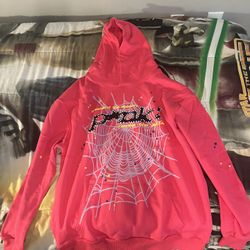 Pink Spider Hoodie 