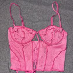 Hot Pink Corset