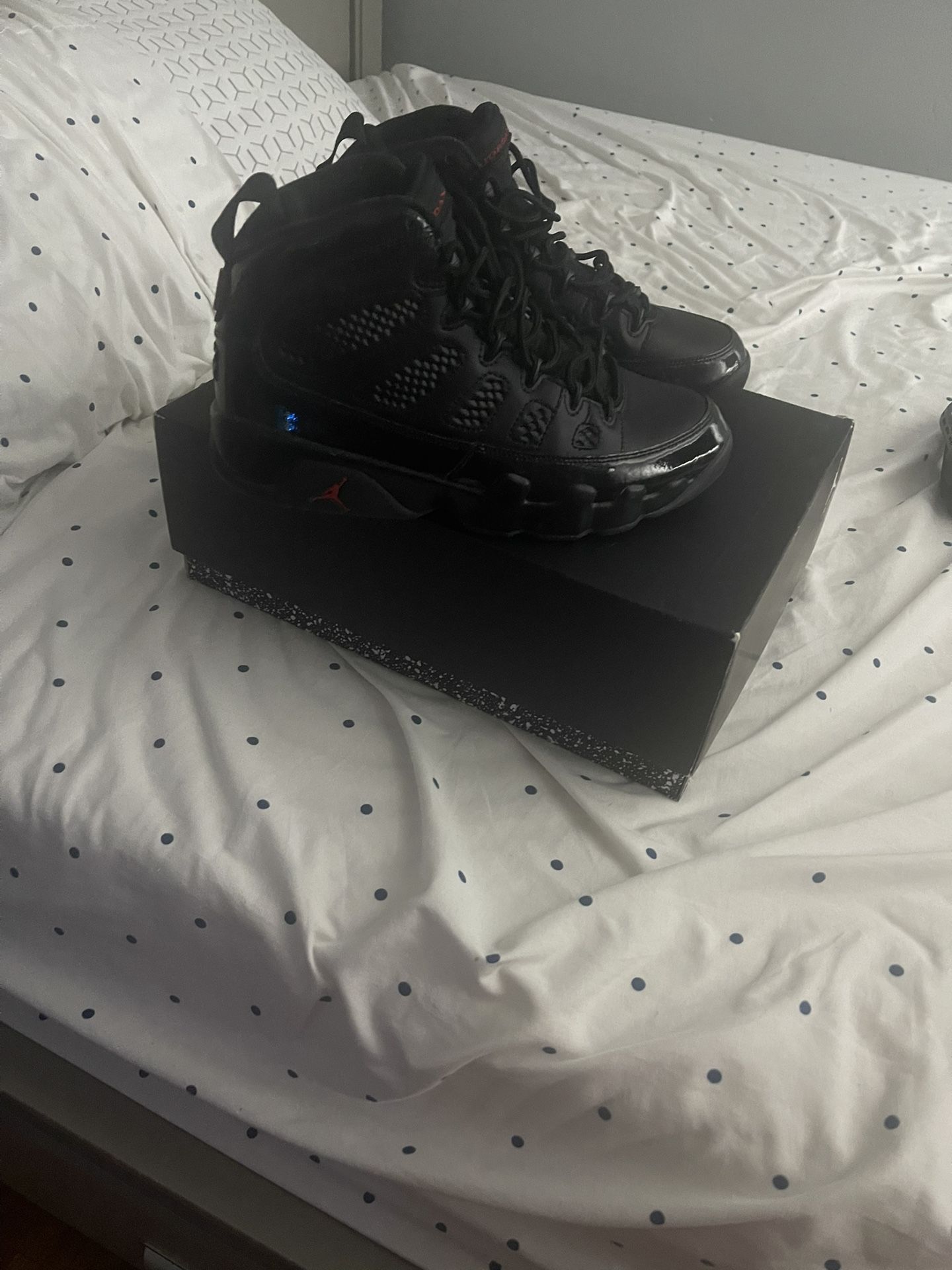 Jordan’s 9s All Black