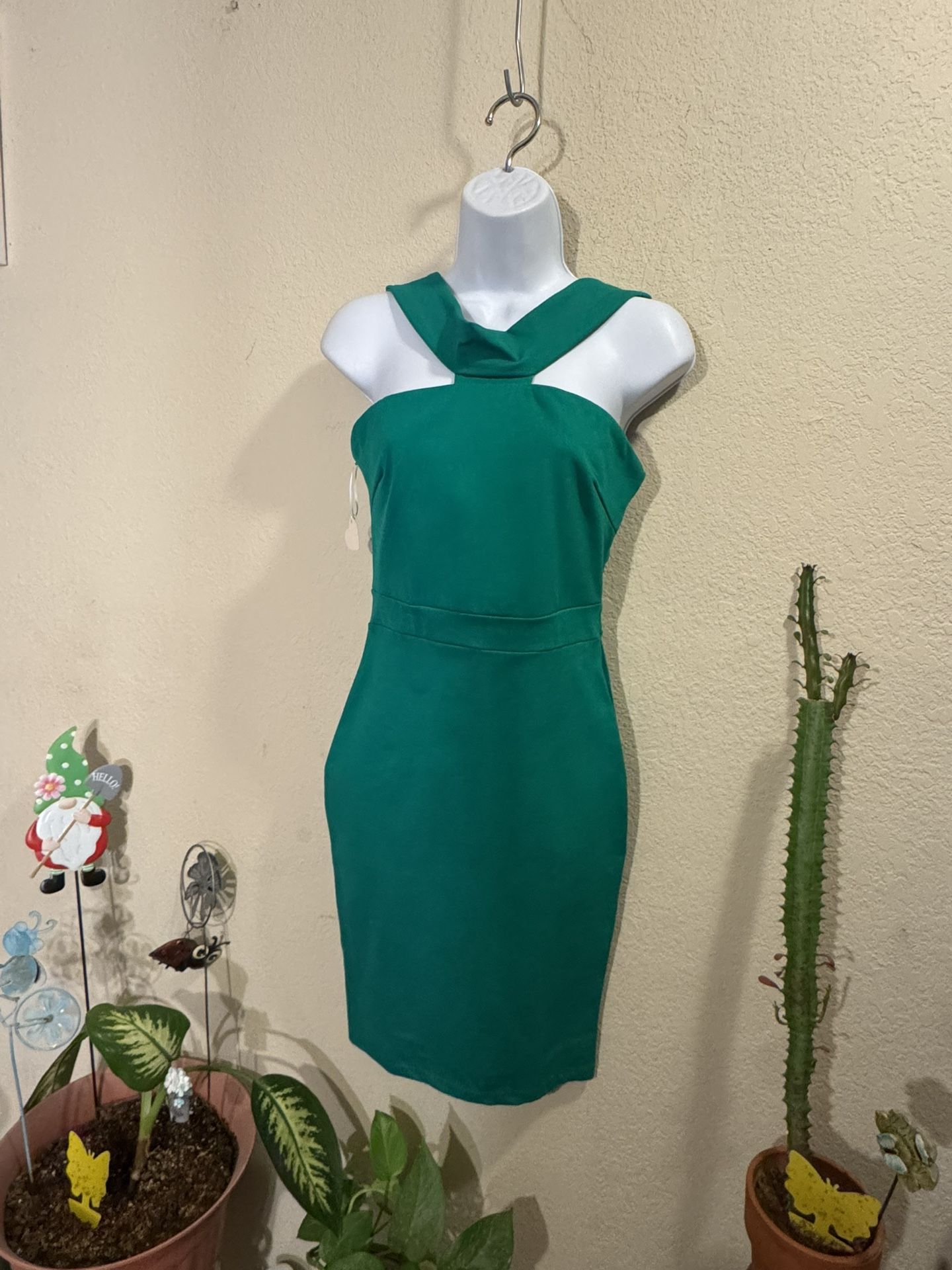 Green Dress NWT Size M