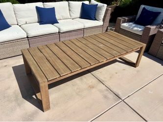 Large Outdoor Coffee Table