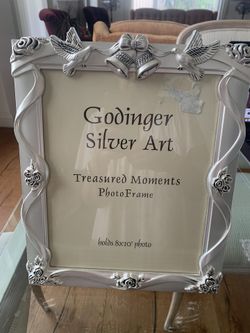 New Silver Plated  Wedding Frame,  GODINGER.