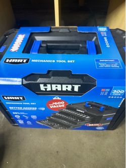 New 300 piece mechanic set hart