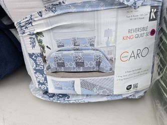 Reversible King Quilt 