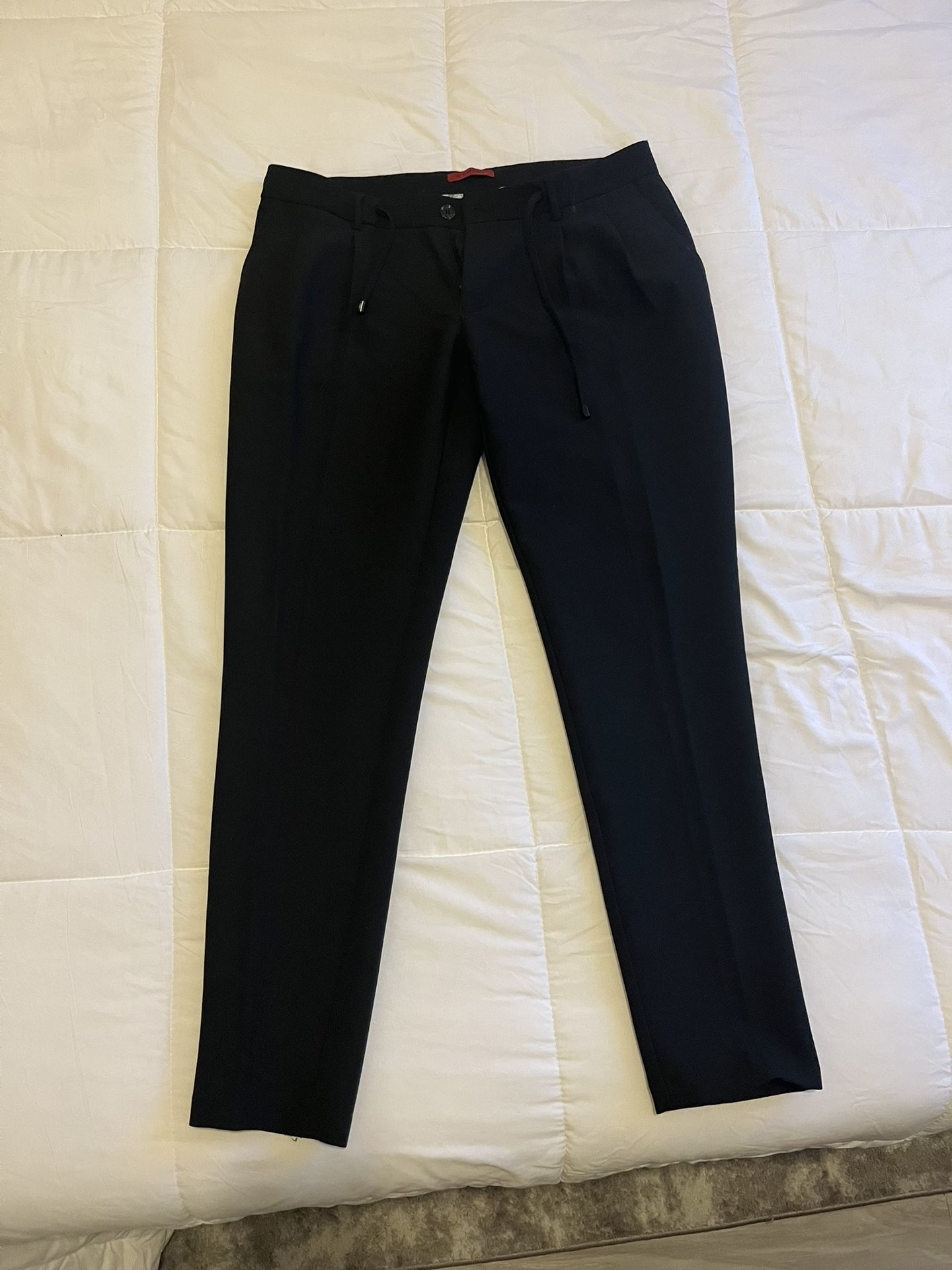 Slim-Fit Trousers In A Structured Stretch-Wool Blend Waist 32