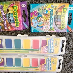 Crayola Crayons And Watercolors Set