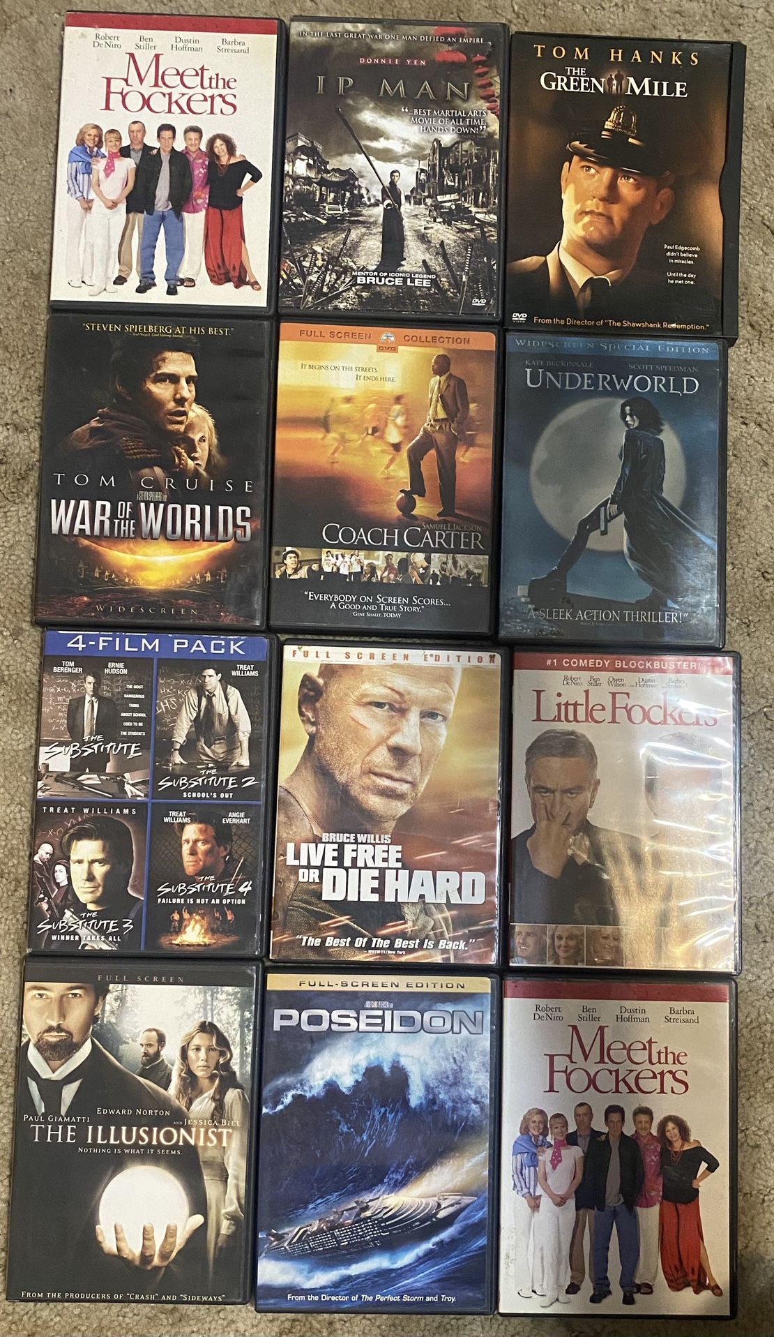 Lot Of 54 Dvds Taking Offers For All
