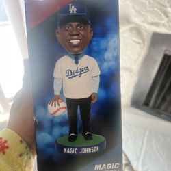 Magic Johnson La Dodgers Bobble Head