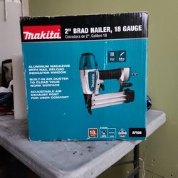 Makita 2" Brad Nailer Nail Gun, 